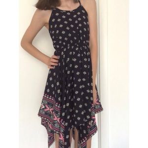 Multicoloured Handkerchief Dress